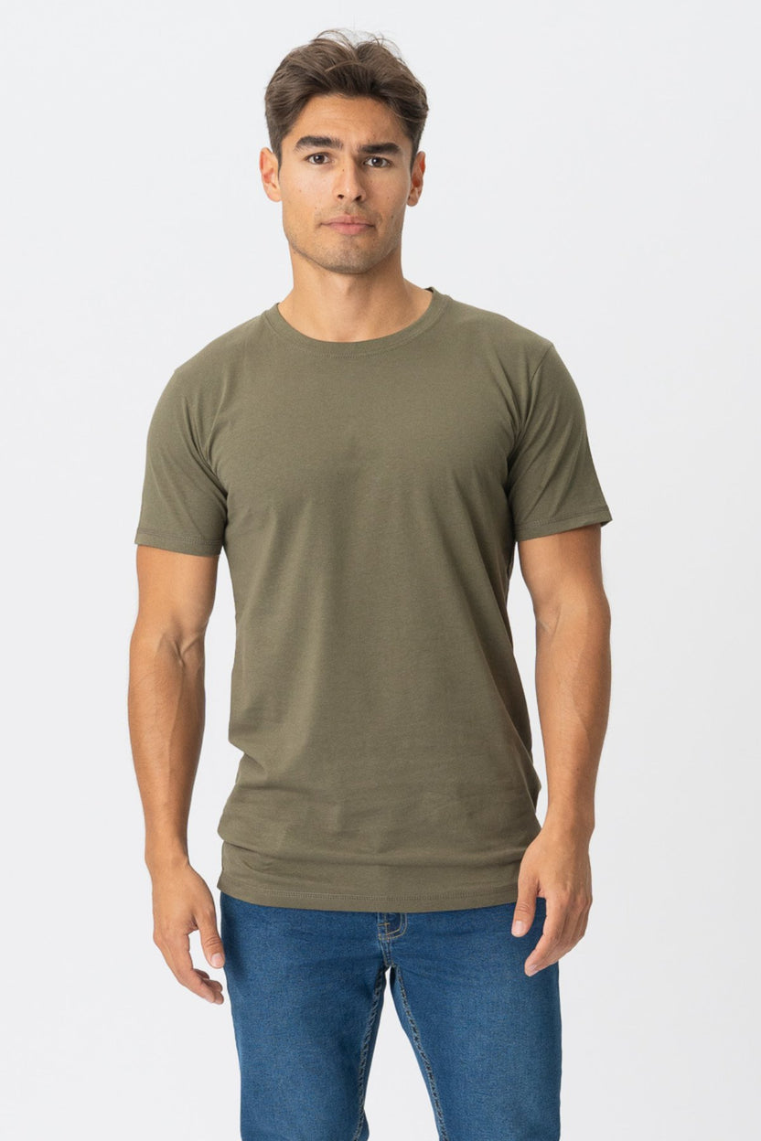 Muscle T-shirt - Army Green - TeeShoppen Group™