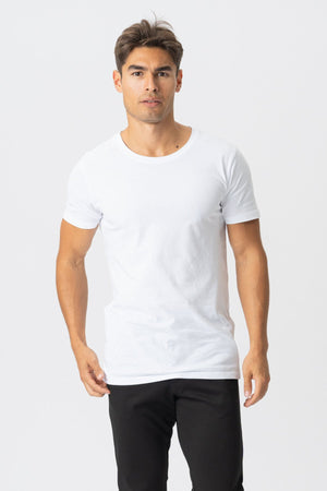 Muscle T-shirt - White - TeeShoppen Group™