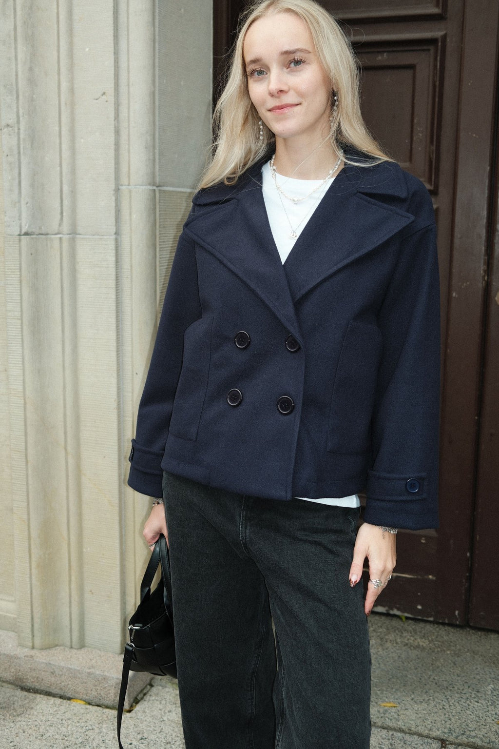 Nana Coat - Navy