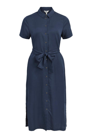 Tilda Maxi Kjole - Blue Indigo