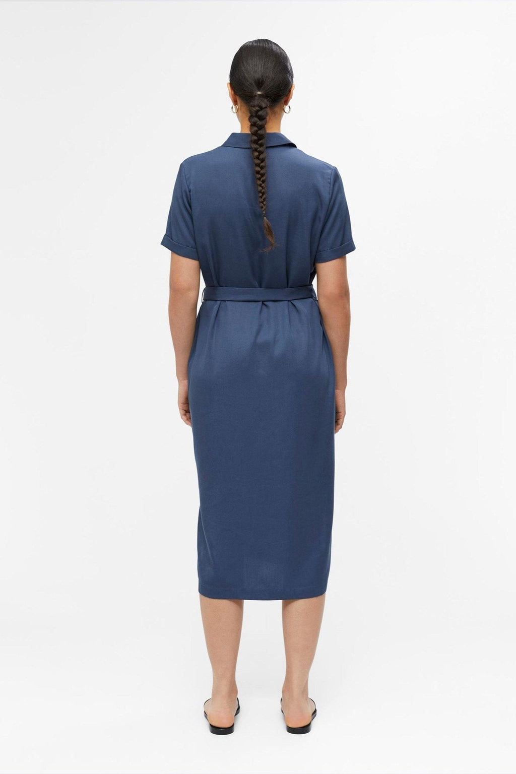 Tilda Maxi Kjole - Blue Indigo