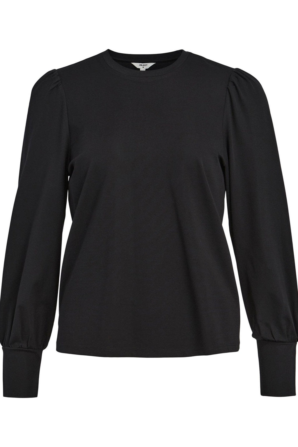 Caroline Langærmet Top - Sórtáil