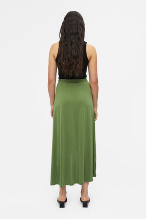 Jannie Maxi Skirt - Vineyard Green