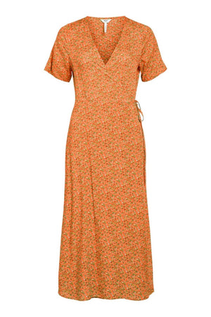 Ema Elise Wrap Dress - Autumn Sunset