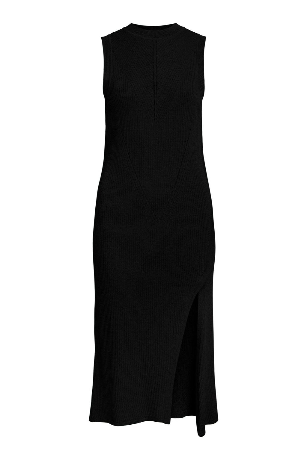 Bianka Knit Kjole - Sort