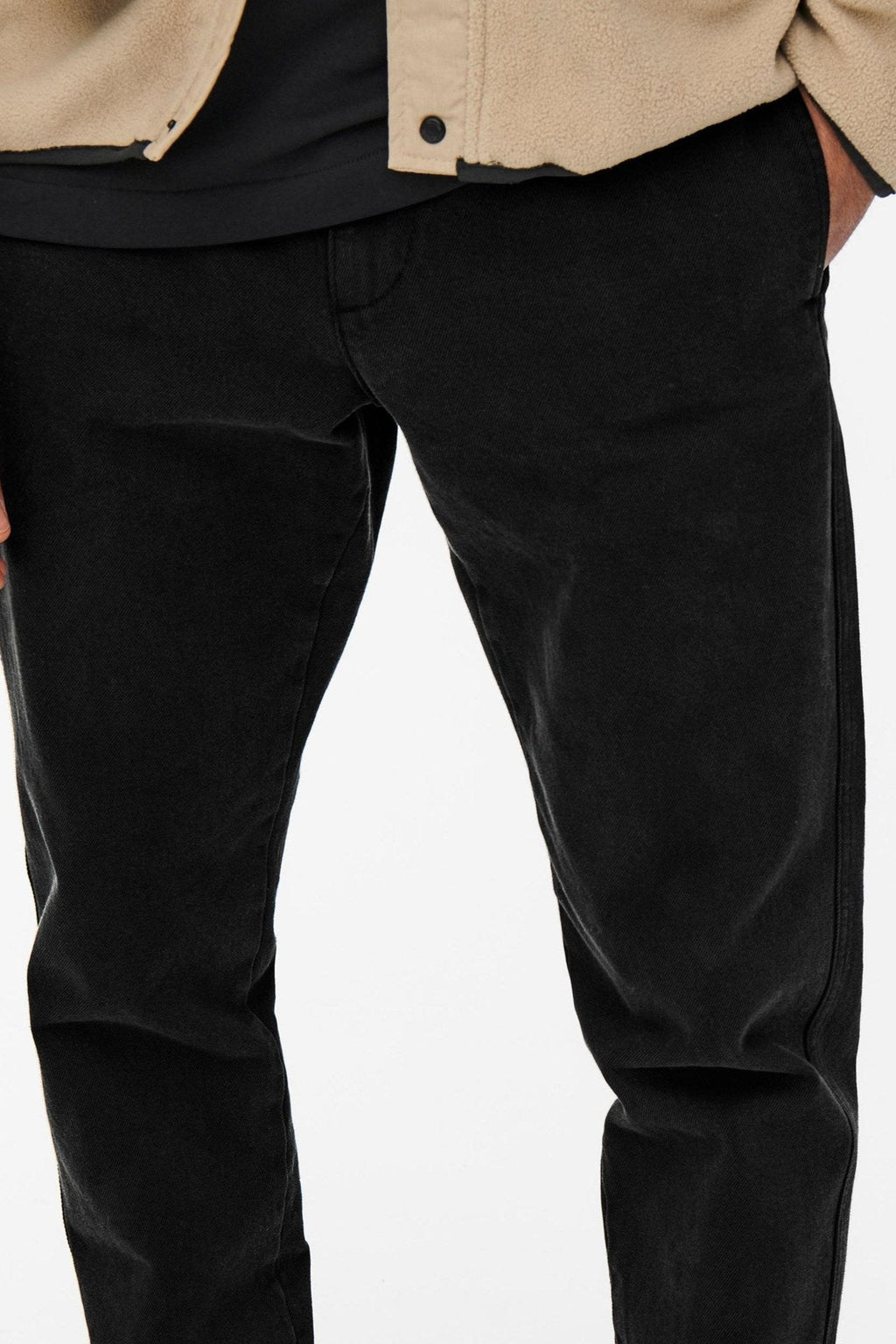 Avi beam chino kep Pants - Čierna