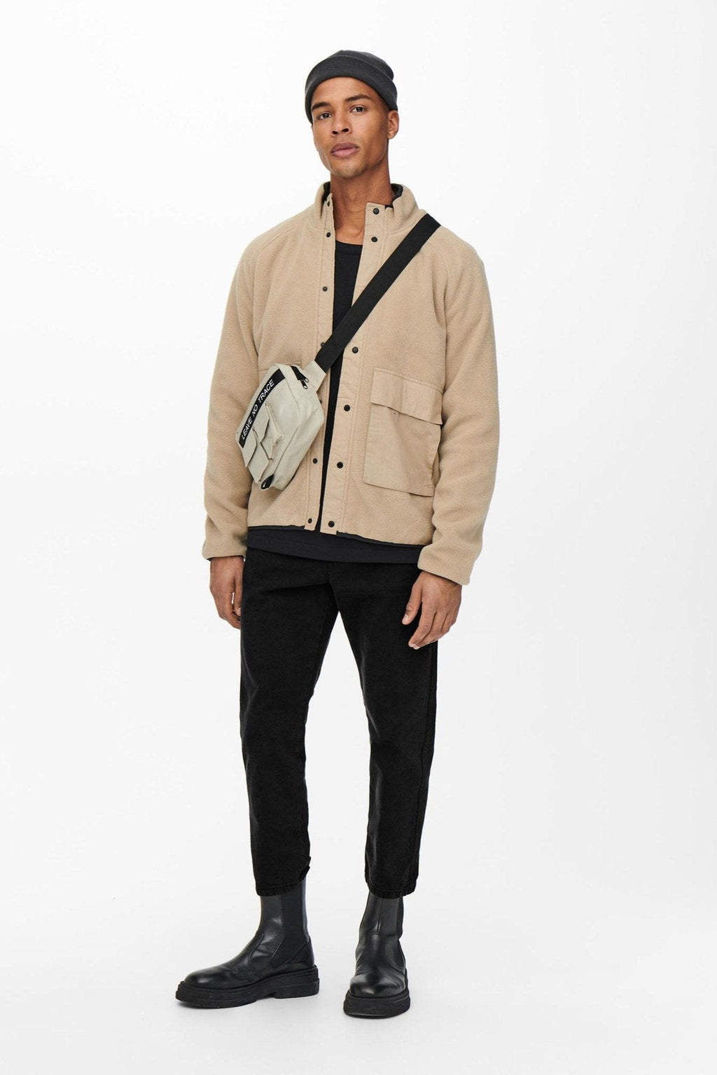 Avi beam chino kep Pants - Čierna