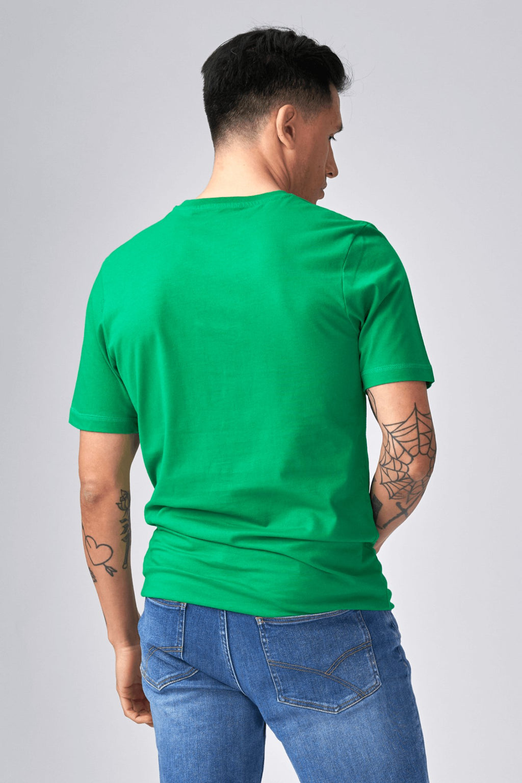 Organska osnovna majica - zelena