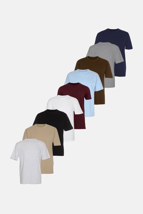 Oversized T-shirts - Package Deal (9 pcs.) (FB) - TeeShoppen Group™ - T-shirt - TeeShoppen