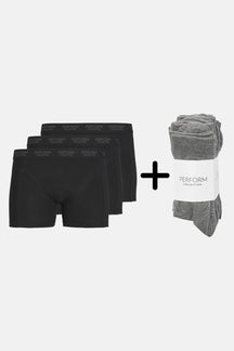 Performance Trunks (3-pack) & Performance Socks (10 pcs) - Package Deal