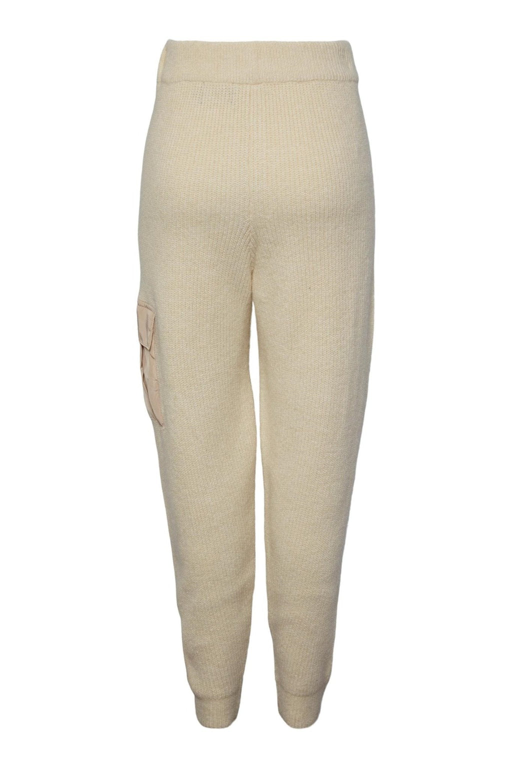 Naura Knit Pants - Antique White