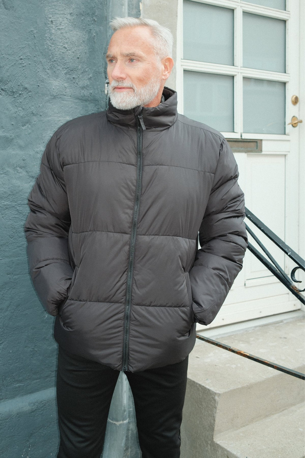 Puffer Jacket - Black