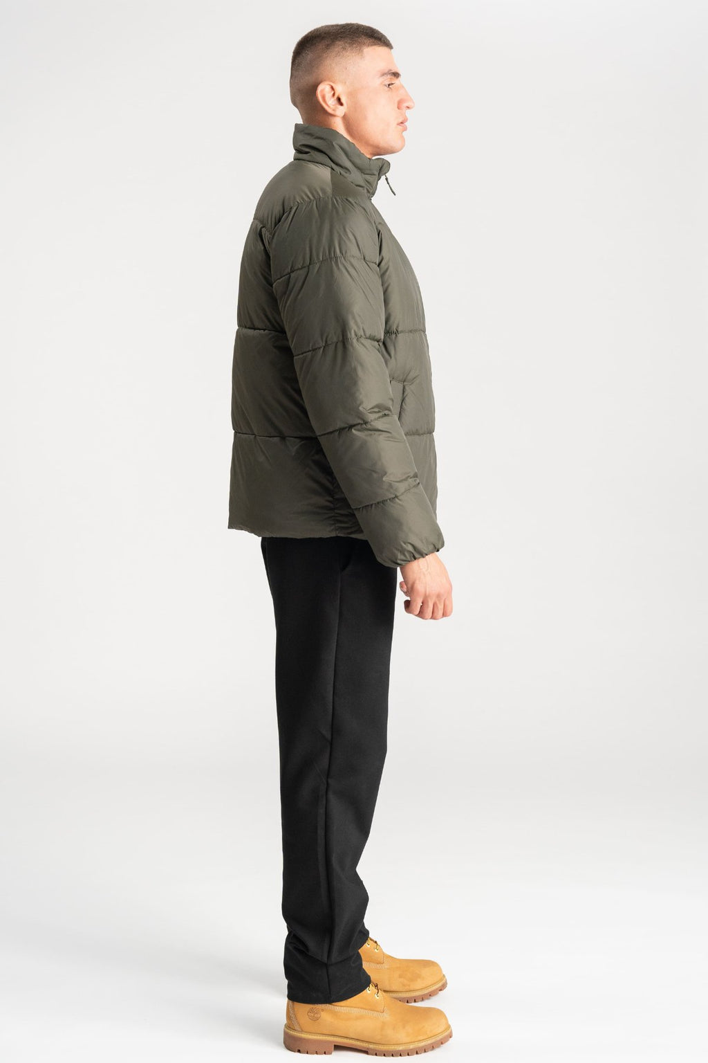 Puffer Jacket - Olive