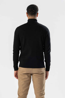 Pullover Half Zip - Black
