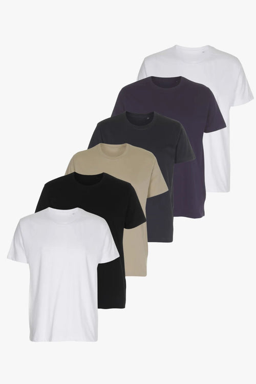 Regular T-Shirt (Men) - Package Deal (6 pcs) - TeeShoppen Group™