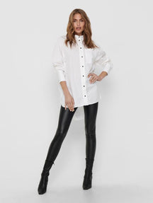 Selma long-sleeved shirt - White