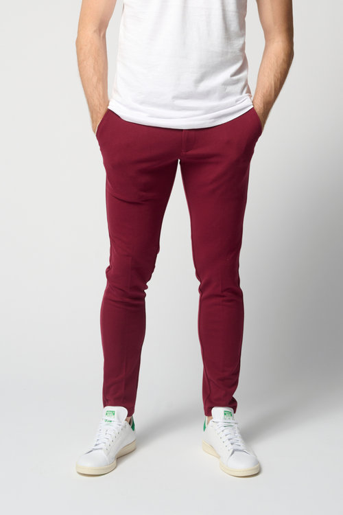 De Originale Performance Pants - Mørk Rød - TeeShoppen - Rød