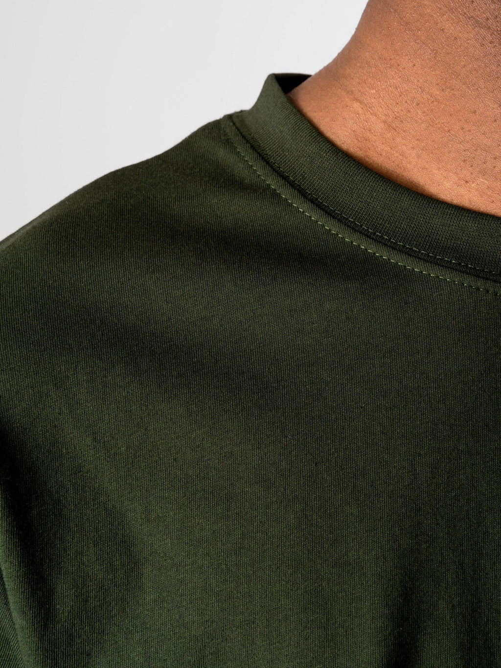 Oversized T-shirt - Dark Green