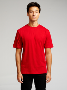 Oversized T-shirt - Denmark's Red