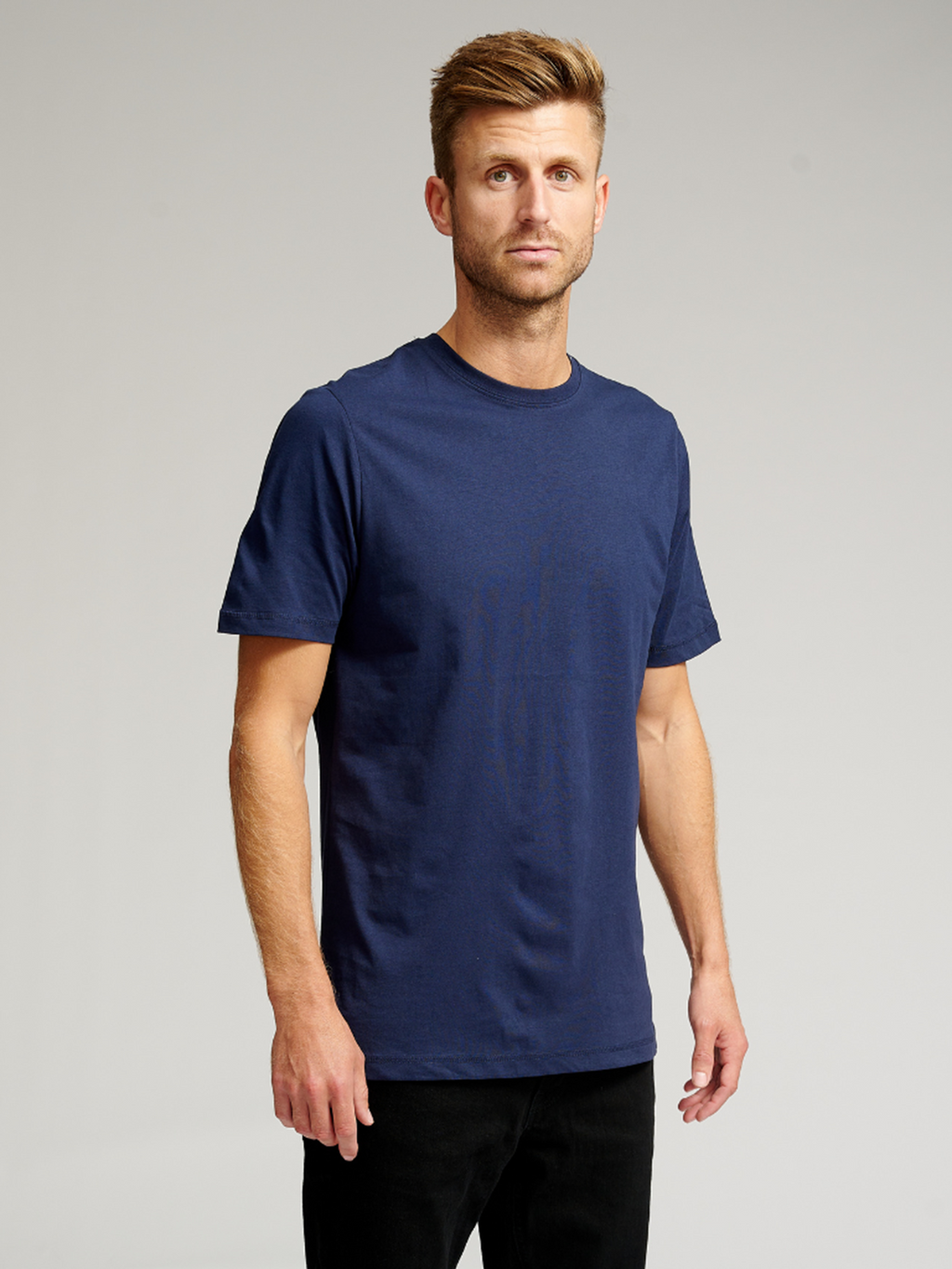 Orgánach Basic T -léine - Navy