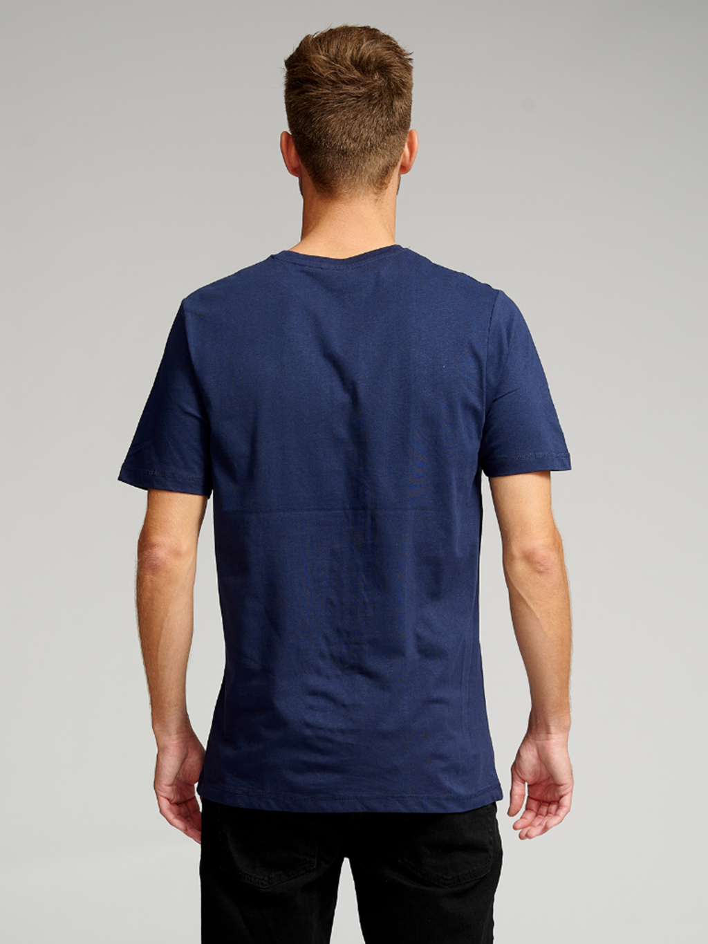 Orgánach Basic T -léine - Navy