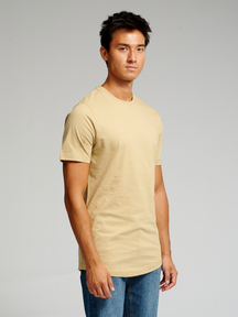 Long T-shirt - Beige