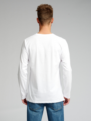 Basic Long-sleeved T-shirt - White