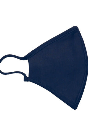 Cloth mask - Navy (organic cotton)