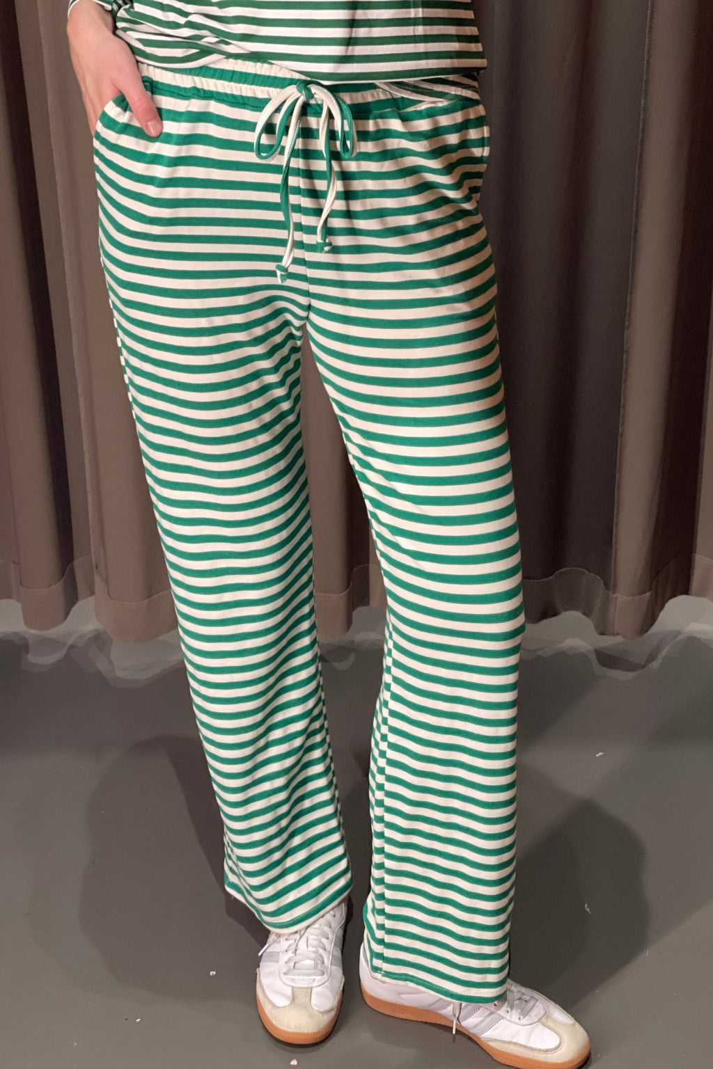 Stripped Pants - Green