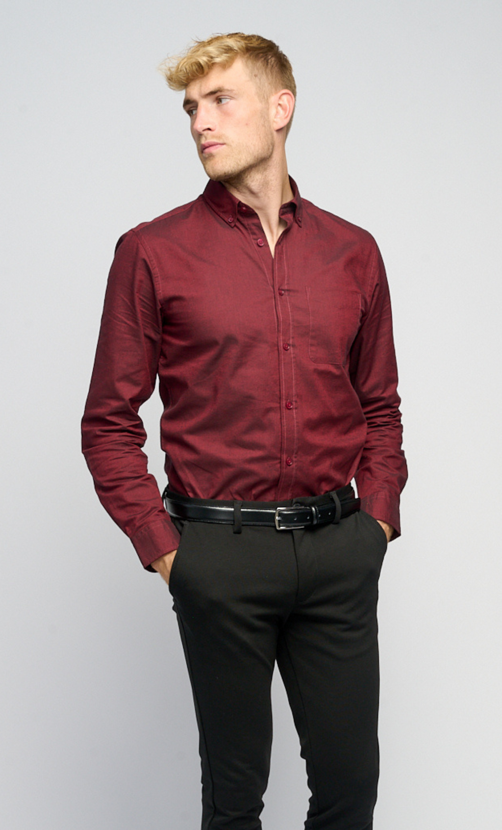 The Original Performance Oxford Shirt ™ IL - Bordeaux