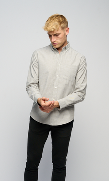 The Original Performance Oxford Shirt ™ ️ - Grey Melange