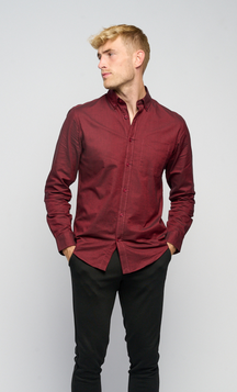 The Original Performance Oxford Shirt ™ IL - Bordeaux