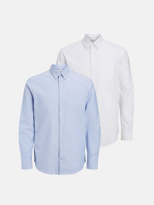 The Original Performance Oxford Shirt™️ - Package Deal (2 pcs.) - TeeShoppen Group™