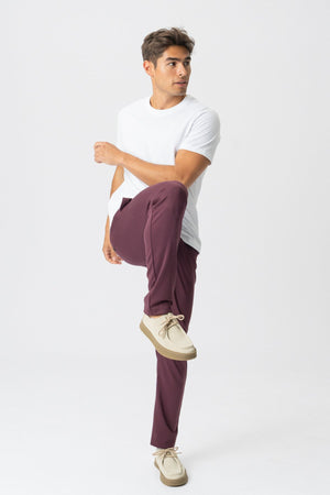 The Original Performance Pants - Burgundsko