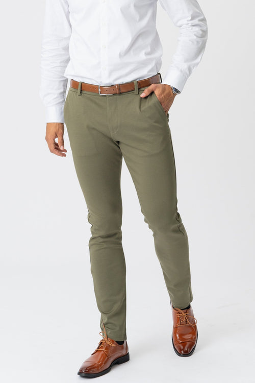 The Original Performance Pants - Olive - TeeShoppen Group™