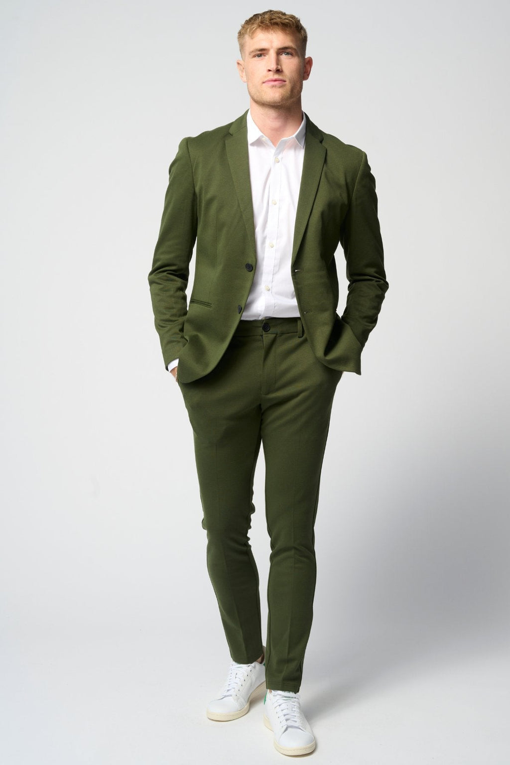 Original Performance Suit™️ (墨绿色) + 衬衫和领带 - 套装优惠 (V.I.P)