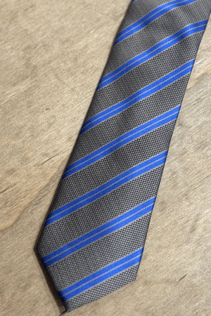 Tie - Bronze/Blue