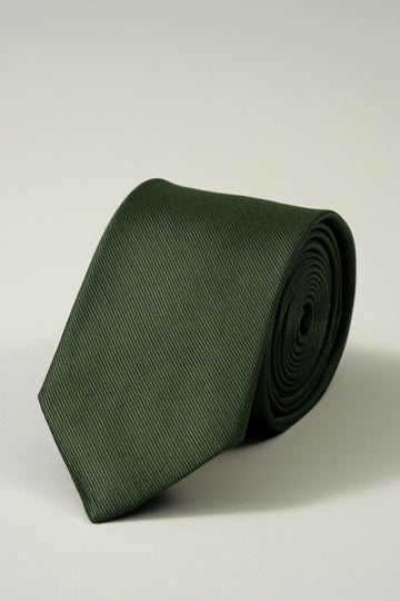 领带 - 深绿色