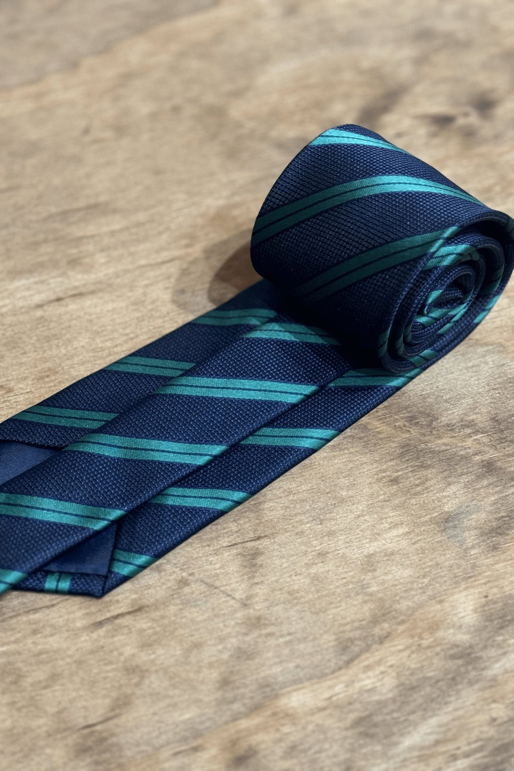 Tie - Navy/Green