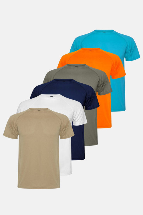 Training T-shirt - Package Deal (6 pcs) - TeeShoppen Group™ - T-shirt - TeeShoppen