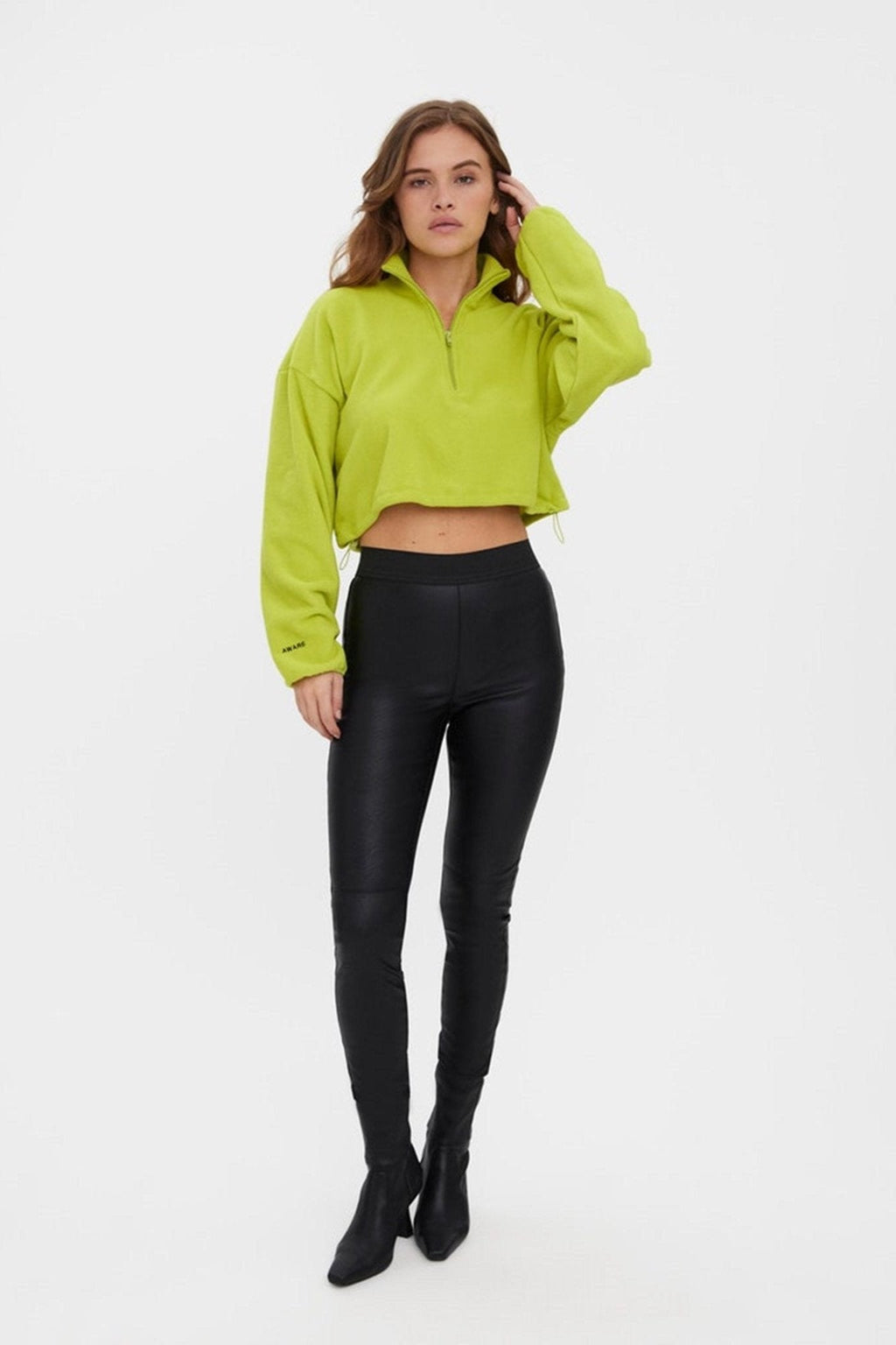 Storm Cut Leggings - Black