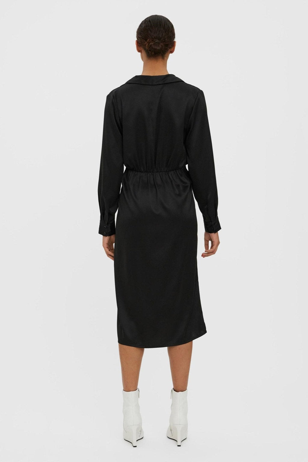 Kleo Calf Dress - Black
