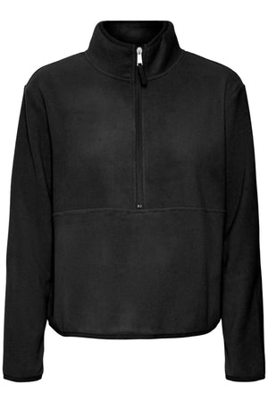 Ilsa Half Zip Fleece - Black