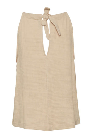 Natali Halterneck Top - irska krema