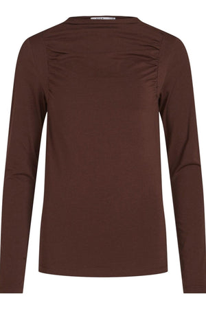 Crunch Long Sleeved Top - Demitasse