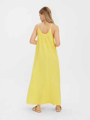 Natali Singlet Dress - Yellow