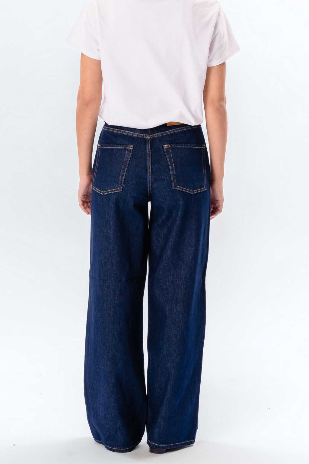 The Original Performance Wide Jeans - Dark Blue Denim