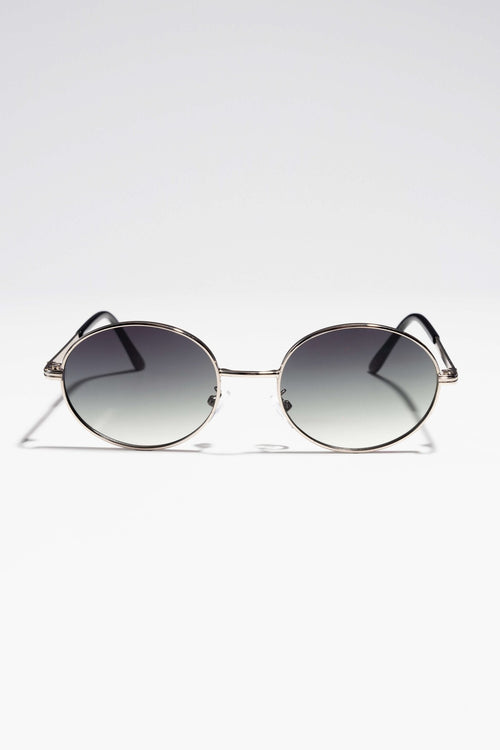 William Sunglasses - Silver/Black - TeeShoppen Group™ - Accessories - TeeShoppen