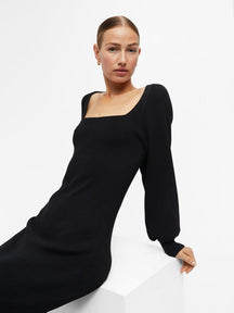 Agnes Knit Dress - Black