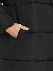 Amy Long Puffer Coat - Čierna